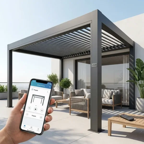 פרגולה חשמלית נפתחת פרמיום